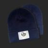 Bonnet à revers bleu marine