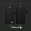 Tee-shirt noir CANARD sur le bas