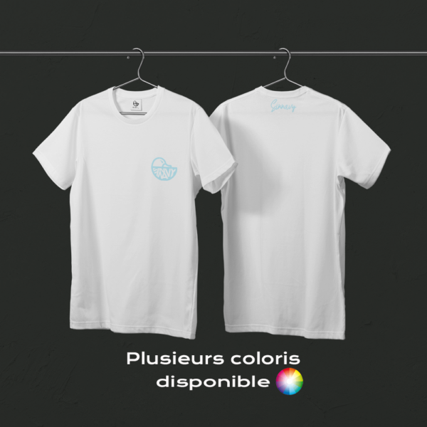 Tee-shirt blanc CANARD sur le cœur