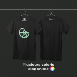 Tee-shirt noir GRAND CANARD