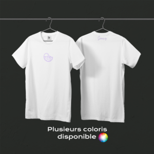 Tee-shirt blanc CANARD central