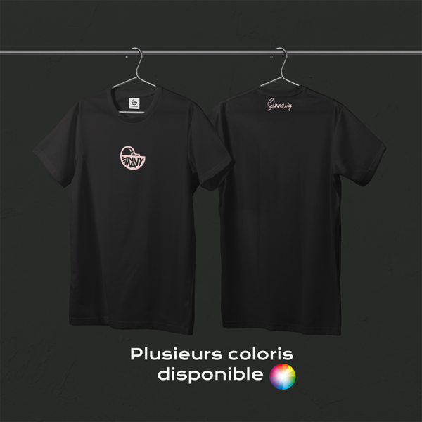 Tee-shirt noir CANARD central