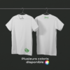 Tee-shirt blanc CANARD sur le bas