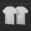 Tee-shirt blanc CANARD sur le bas
