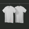 Tee-shirt blanc CANARD sur le bas