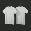 Tee-shirt blanc CANARD sur le bas