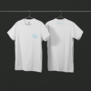 Tee-shirt blanc CANARD sur le cœur