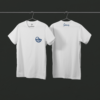 Tee-shirt blanc CANARD sur le cœur