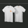 Tee-shirt blanc CANARD sur le cœur