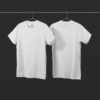 Tee-shirt blanc CANARD sur le cœur