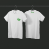 Tee-shirt blanc CANARD sur le cœur