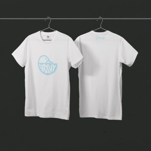 Tee-shirt blanc GRAND CANARD
