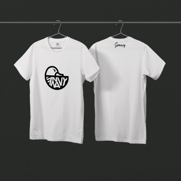 Tee-shirt blanc GRAND CANARD