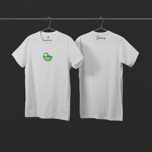 Tee-shirt blanc CANARD central