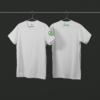 Tee-shirt blanc CANARD sur la manche
