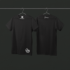 Tee-shirt noir CANARD sur le bas