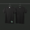 Tee-shirt noir CANARD sur le bas