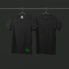 Tee-shirt noir CANARD sur le bas