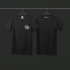 Tee-shirt noir CANARD sur le coeur