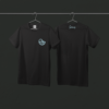 Tee-shirt noir CANARD sur le coeur