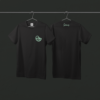Tee-shirt noir CANARD sur le coeur