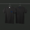 Tee-shirt noir CANARD sur le coeur
