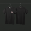 Tee-shirt noir CANARD sur le coeur