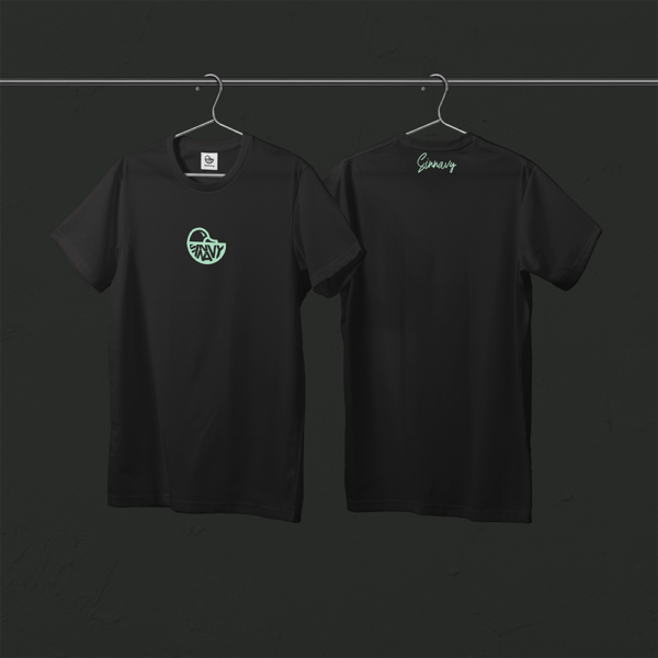 Tee-shirt noir CANARD central
