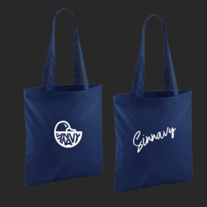 Sac en coton bleu navy