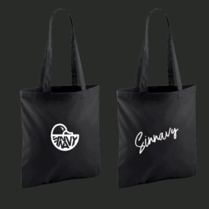 Sac en coton noir