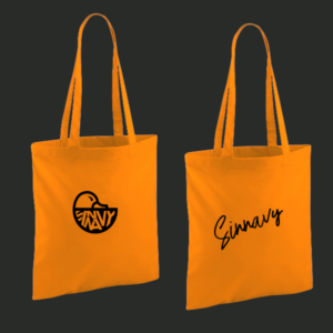Sac en coton orange