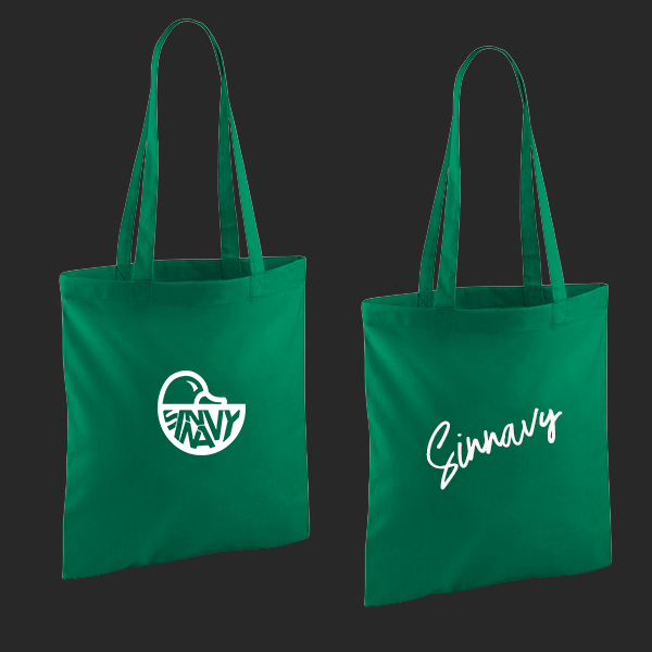 Sac en coton vert