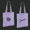 Sac en coton violet