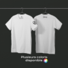 Tee-shirt blanc CANARD sur la manche