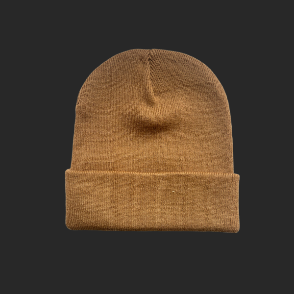 Bonnet à revers camel