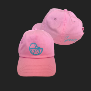 Casquette ROSE/TURQUOISE