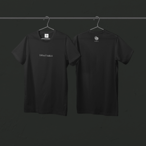 Tee-shirt noir INCASSABLE