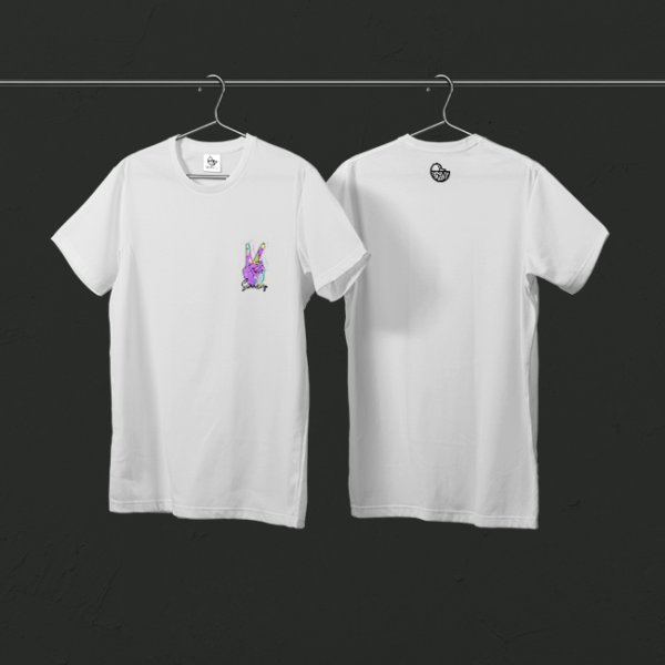 Tee-shirt blanc Peace