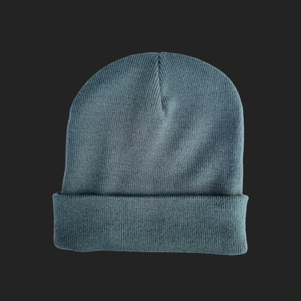 Bonnet à revers bleu vintage