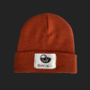 Bonnet à revers rouille