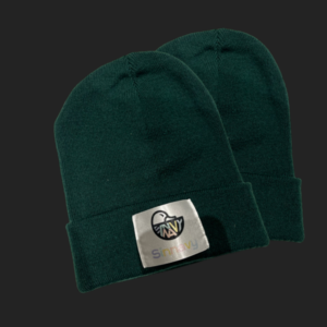 Bonnet à revers bottle Green
