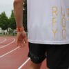 Tee shirt Run for you